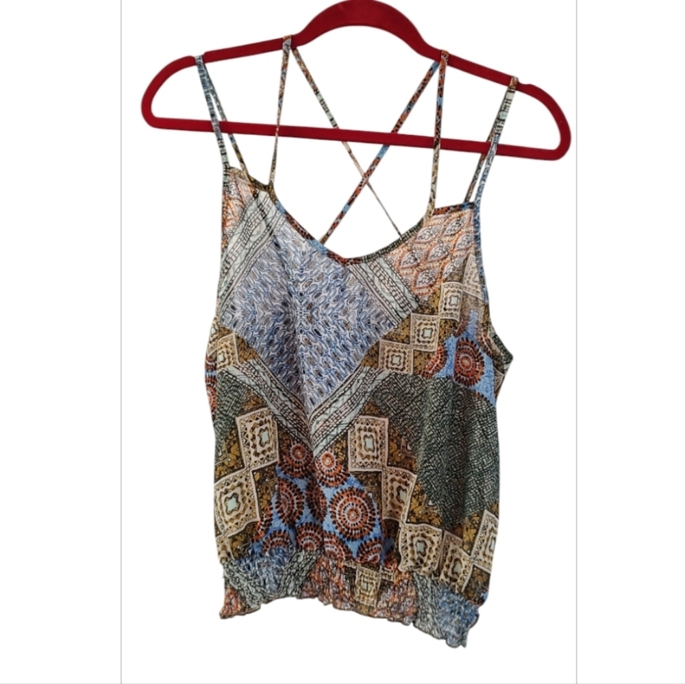 Poetry Multicolor Patchwork Camisole